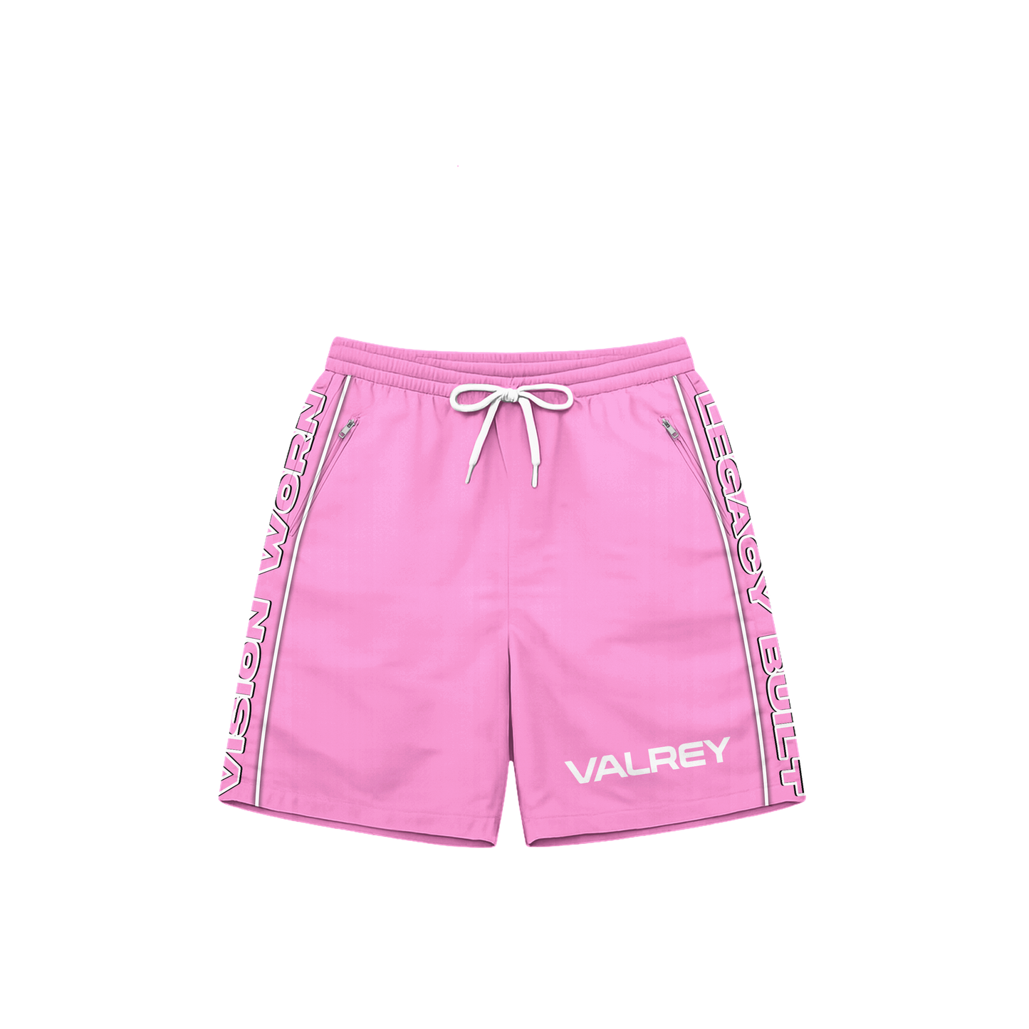 VALREY Quarter-Zip Tracksuit Set "Pink"