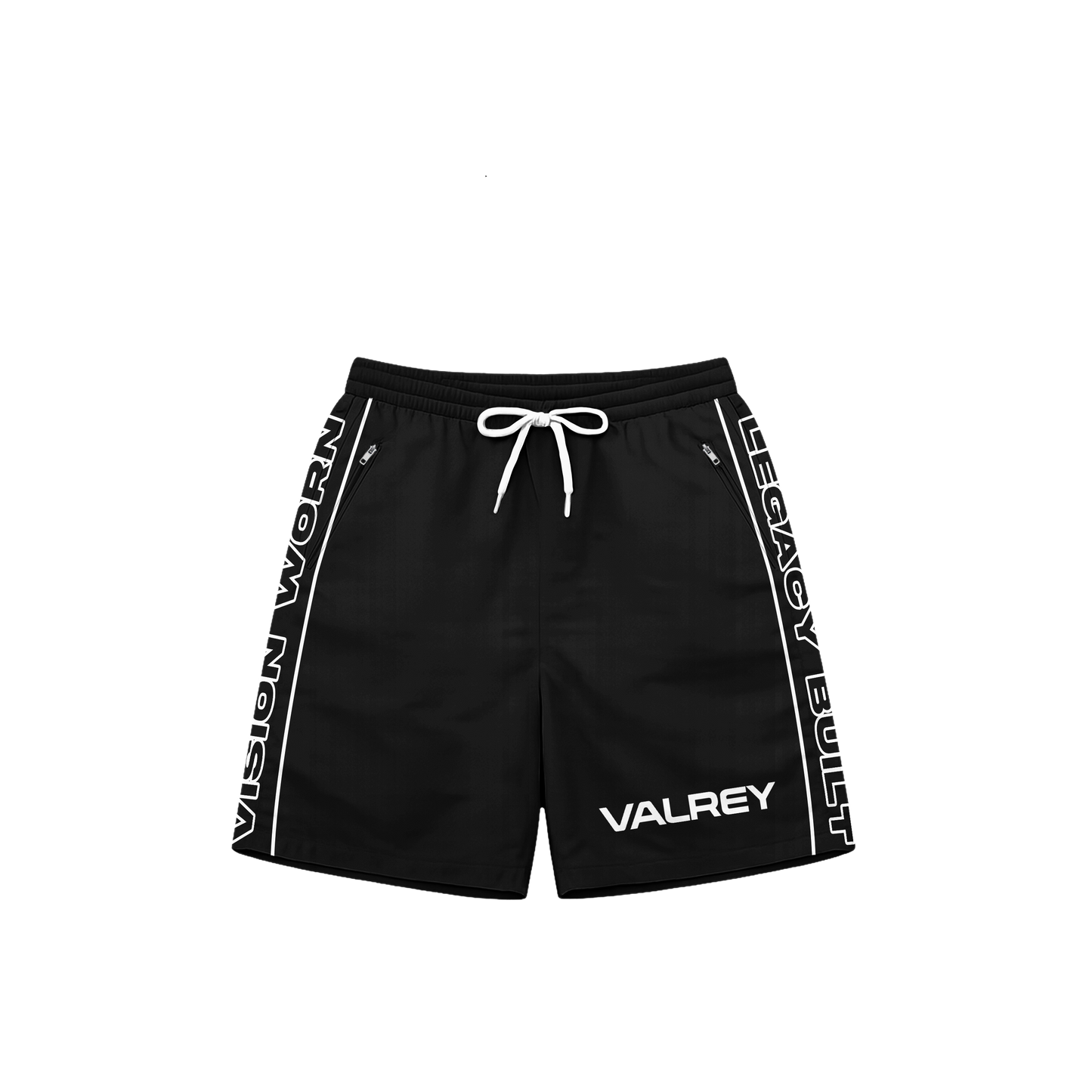 VALREY Quarter-Zip Tracksuit Set "Black"